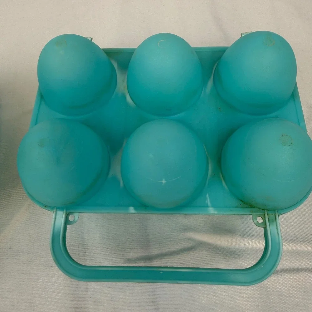 Jell-O Jiggler Gelatin Easter‎ Egg Mold Lot 4 Sets Pastel Plastic Jello Shots